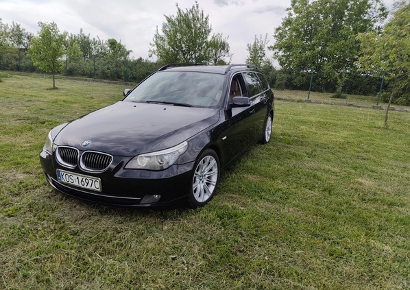 BMW Seria 5 cena 30900 przebieg: 265000, rok produkcji 2008 z Ińsko małe 79